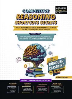 Examcart Competitive Reasoning Shortcut Secrets Textbook for All Government Exams (NRA CET SSC Bank Railway Defence Police and all other exams) in English