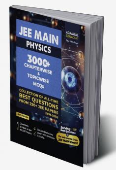 Examcart JEE Main Physics 3000+ Chapter-wise & Topic-wise MCQ's Solved Papers for 2024 Exam in English