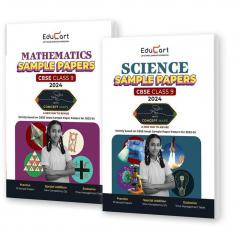 Educart Cbse Class 9 Sample Papers Bundle - Science & Maths 2023-24 (Introducing Revision Maps And Past Year Papers) 2024