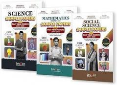Educart CBSE Class 10 Sample Papers Bundle - Science Mathematics Standard & Social Science 2023-24 (Introducing Revision Maps and Past Year Papers) 2024