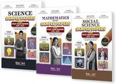 Educart CBSE Class 10 Sample Papers Bundle - Science Mathematics Basic & Social Science 2023-24 (Introducing Revision Maps and Past Year Papers) 2024