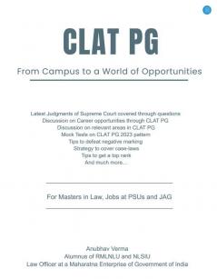CLAT PG - From Campus to a World of Opportunities