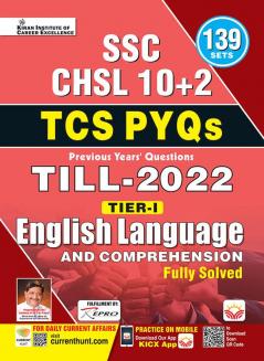 SSC CHSL (10+2) TCS PYQs Eng. Languge (E)