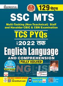 SSC MTS Yearwise English Language