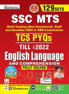 SSC MTS Yearwise English Language