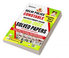 Delhi Police Constable Executive (Male and Female) Recruitment Exam Solved Papers 2008 to 2022 (English Medium) (4127)