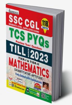 SSC CGL Mathematics TCS PYQs Till March 2023 Tier 1 and Tier 2 Solved Papers (English Medium)