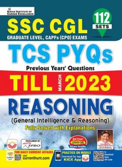 SSC CGL Reasoning TCS PYQs Till March 2023 Tier 1 & Tier 2 Solved Papers (English Medium)