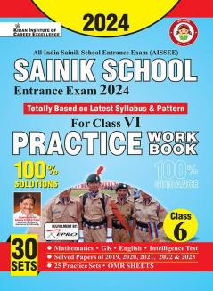 Sainik School Enterence EXam PWB 30 Set New English