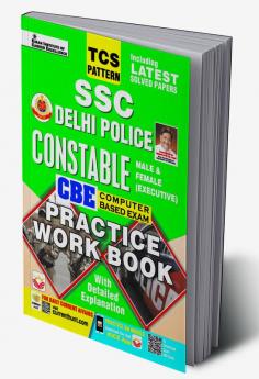 SSC Delhi Police Constable Based on TCS Pattern Practice Work Book (Hindi Medium)