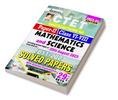 CTET Paper-II Math & Science Class VI-VIII-Solved Papers-E-2023