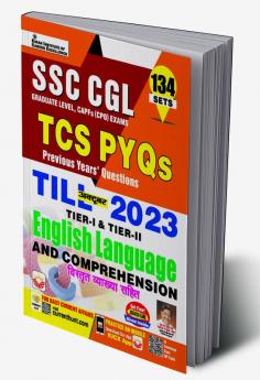 SSC CGL Tier-I & II CPO Yearwise Eng Lang & Comp. (133 Sets) 2023 (H)