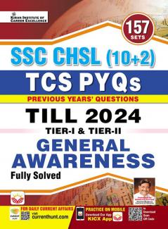 SSC CHSL (10+2) Yearwise GK (E) (157-Sets)_(4780)