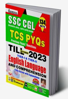 SSC CGL Tier-I & II CPO Yearwise Eng Lang & Comp. (133 Sets) 2023 (E)