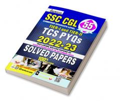 SSC CGL Tier I and Tier-II Solved Paper-2023 (E) (55 Sets