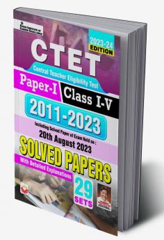 CTET Paper-I Class I-V - Solved Papers-E-2022 (29-Sets)