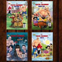 Best of Chacha Chaudhary Comics in English Set of 4 Comics