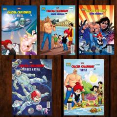 Best of Chacha Chaudhary Comics in English : Set of 5 Comics