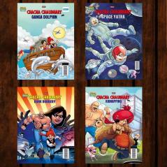 Best of Chacha Chaudhary Comics in English : Set of 4 Comics