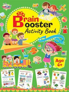 Brain Booster Activity Book - Age 4+ (Fun Learning Activity Book for Kids)