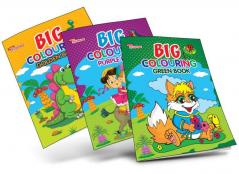 Big Colouring Books | Colouring Books for Kids | 3 to 9 Years old Kids | Best Colouring Painting and Art Book for Children| Set of 3 Books