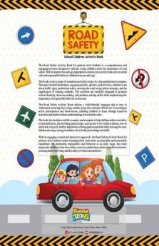 Road Safety School Children Activity Book Primary