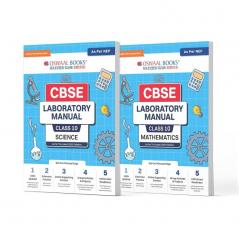 Oswaal CBSE Laboratory Manual Class 10 Science & Mathematics Book | Set of 2 Books | For Latest Exam