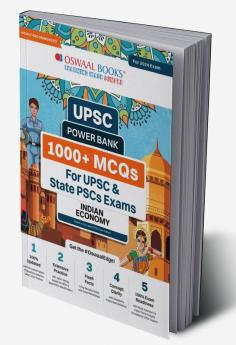 UPSC Power Bank:1000+ MCQs for UPSC and State PSCs and exams Indian Economy (For Latest Edition)