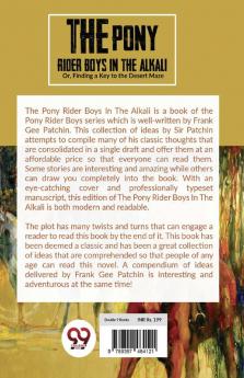 The Pony Rider Boys In The Alkali; OrFinding A Key to the Desert Maze