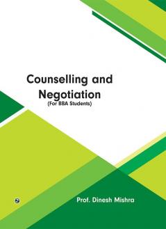 Counselling and Negotiation