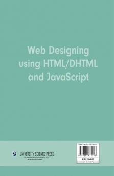 Web Designing using HTML DHTML and JavaScript