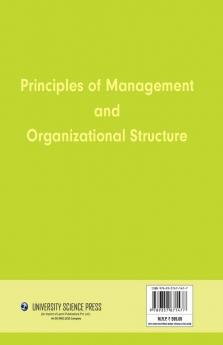 Principles of Management and Organizational Structure