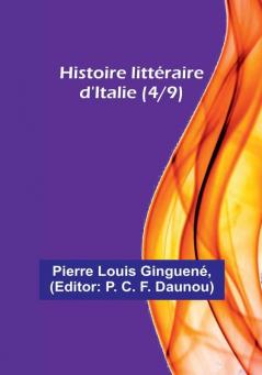 Histoire litteraire d'Italie (4/9)