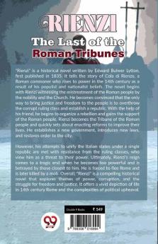 Rienzi The Last of the Roman Tribunes