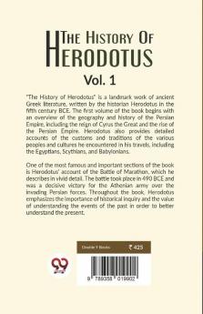 The History Of Herodotus Vol-1