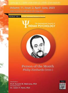 THE INTERNATIONAL JOURNAL OF INDIAN PSYCHOLOGY VOLUME 11 ISSUE 2 (Booklet 02)