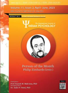 THE INTERNATIONAL JOURNAL OF INDIAN PSYCHOLOGY VOLUME 11 ISSUE 2 (Booklet 03)