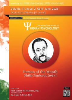 THE INTERNATIONAL JOURNAL OF INDIAN PSYCHOLOGY VOLUME 11 ISSUE 2 (Booklet 06)