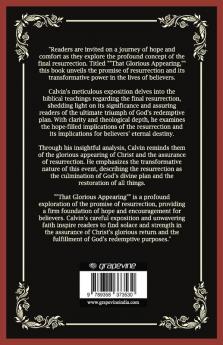 That Glorious Appearing: Finding Solace in the Promise of Resurrection (Grapevine Press)