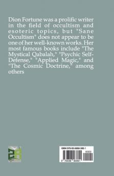 Sane Occultism