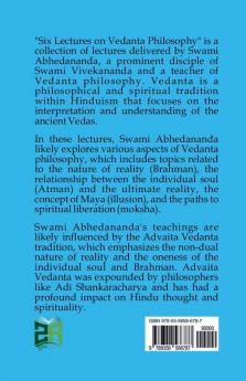 Six Lectures on Vedanta Philosophy