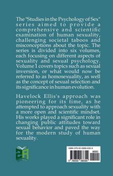 Studies in the Psychology of Sex Volume 1