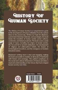 History Of Human Society