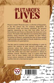 Plutarch's Lives  vol.I