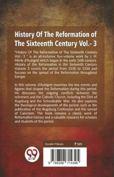 History Of The Reformation of The Sixteenth Century Vol.- 3