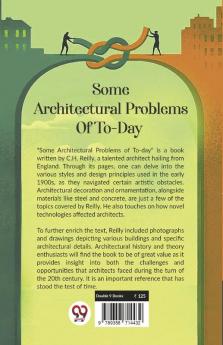 Some Architectural Problems Of To-Day