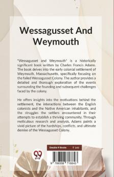 Wessagusset And Weymouth