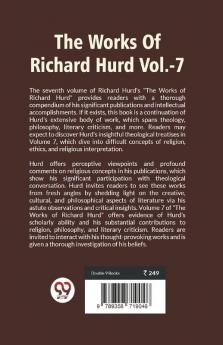 The Works Of Richard Hurd Vol.-7