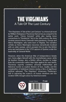 The Virginians A Tale Of The Last Century