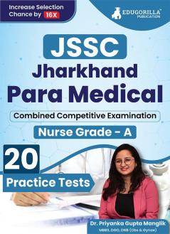 Jharkhand Paramedical Nurse Grade A Exam 2024 (English Edition) | Jharkhand PMECE | 20 Mock Tests with Free Access To Online Tests